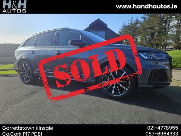 Audi Q7 SUV, Petrol Hybrid, 2021, Grey