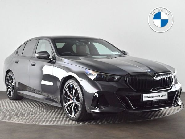 BMW 5-Series Saloon, Petrol Plug-in Hybrid, 2025, Grey