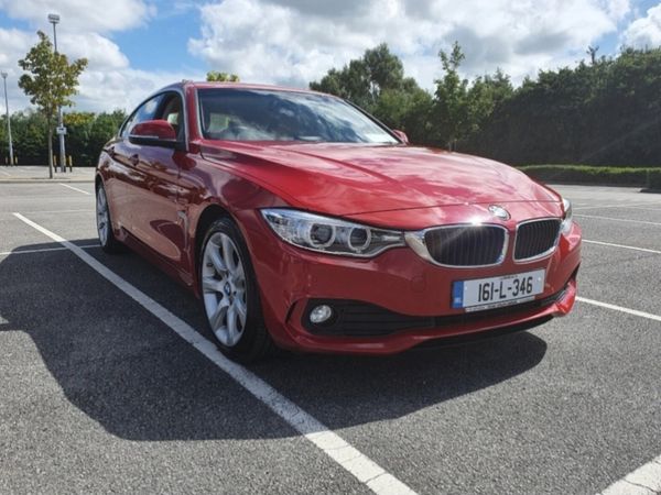 BMW 4-Series Saloon, Diesel, 2016, Red