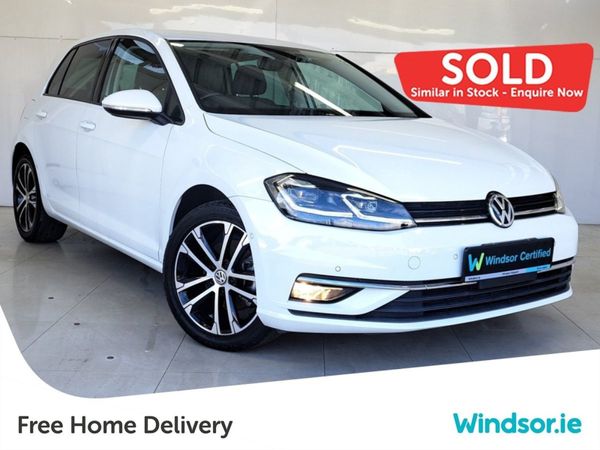 Volkswagen Golf Hatchback, Petrol, 2020, White