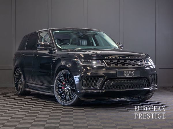 Land Rover Range Rover Sport SUV, Petrol Plug-in Hybrid, 2020, Black