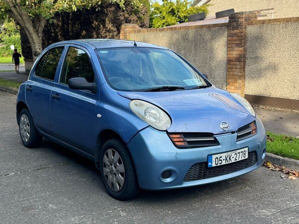 Nissan Micra Hatchback, Petrol, 2005, Blue