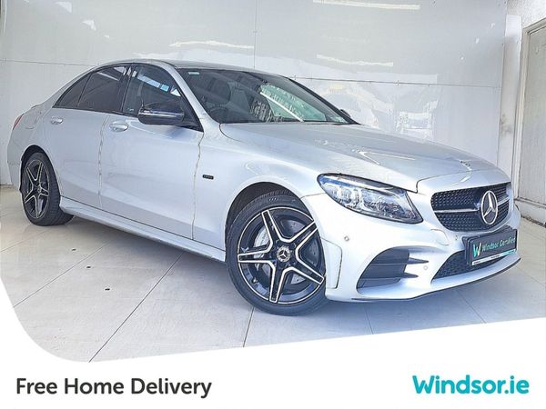 Mercedes-Benz C-Class Saloon, Diesel Plug-in Hybrid, 2021, Silver