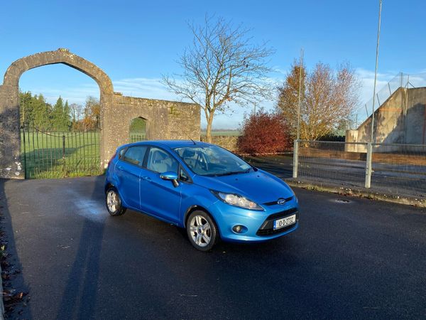 Ford Fiesta Hatchback, Petrol, 2010, Blue