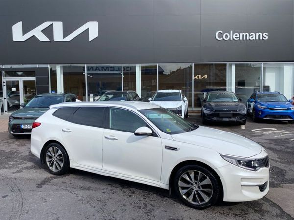 Kia Optima Estate/Jeep, Diesel, 2018, White