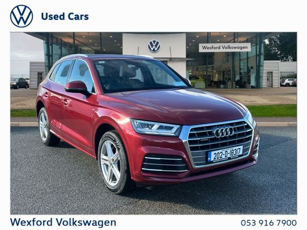 Audi Q5 SUV, Diesel, 2020, Red
