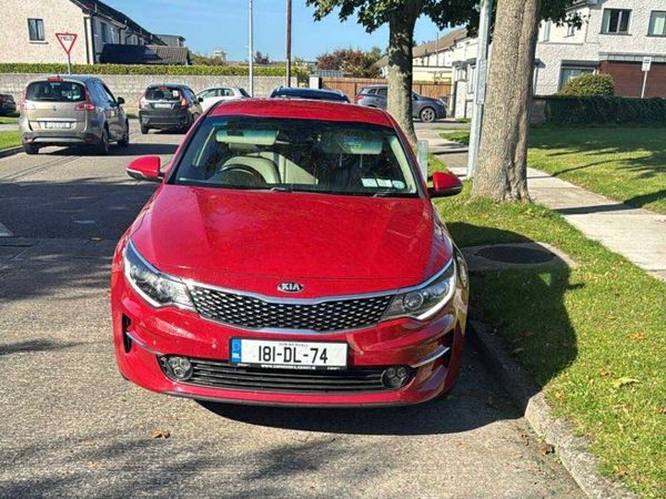 Kia Optima Saloon, Diesel, 2018, Red
