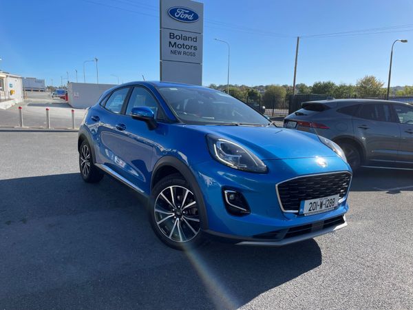 Ford Puma MPV, Petrol Hybrid, 2020, Blue