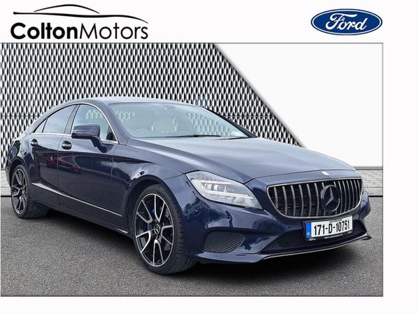 Mercedes-Benz CLS Coupe, Diesel, 2017, Blue