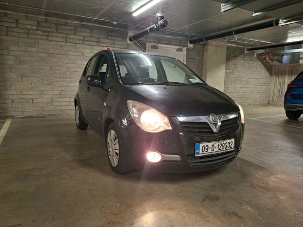 Vauxhall Agila Hatchback, Petrol, 2009, Black