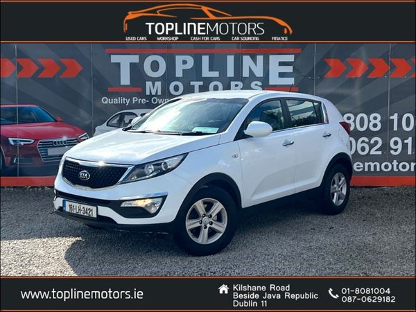Kia Sportage SUV, Diesel, 2016, White
