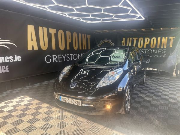 Nissan Leaf Hatchback, Electric, 2016, Black