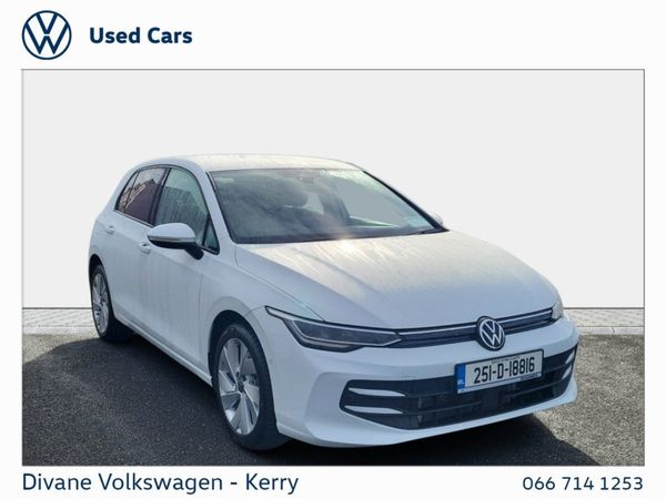 Volkswagen Golf Hatchback, Petrol, 2025, White