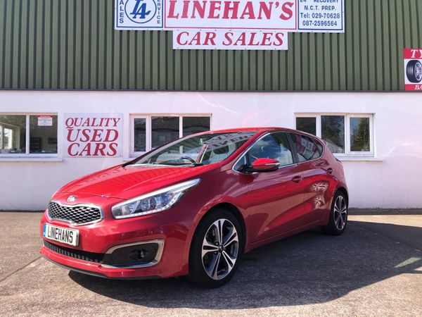 Kia Ceed Hatchback, Diesel, 2017, Red