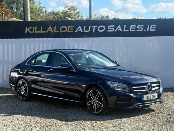 Mercedes-Benz C-Class Saloon, Diesel, 2014, Blue