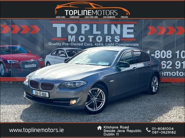 BMW 5-Series Saloon, Diesel, 2013, Grey