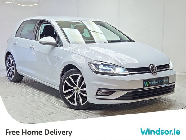 Volkswagen Golf Hatchback, Petrol, 2018, White