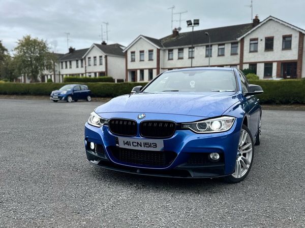 BMW 3-Series Saloon, Diesel, 2014, Blue