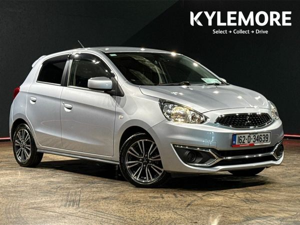 Mitsubishi Mirage Hatchback, Petrol, 2016, Silver