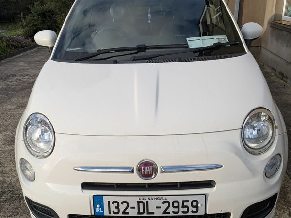 Fiat 500 Hatchback, Petrol, 2013, White