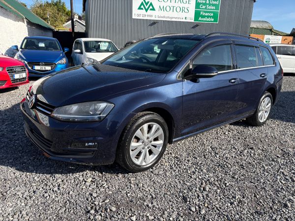 Volkswagen Golf Estate, Petrol, 2015, Blue