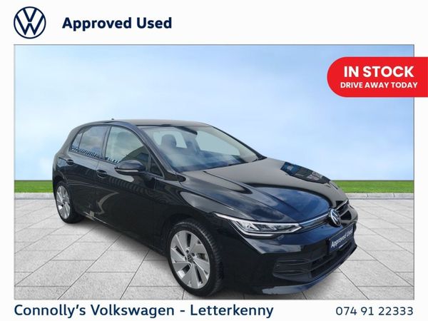 Volkswagen Golf Hatchback, Petrol, 2025, Black