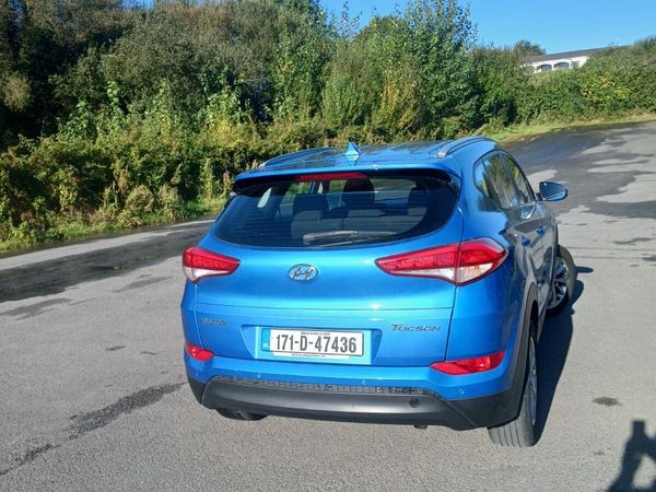 Hyundai Tucson SUV, Diesel, 2017, Blue