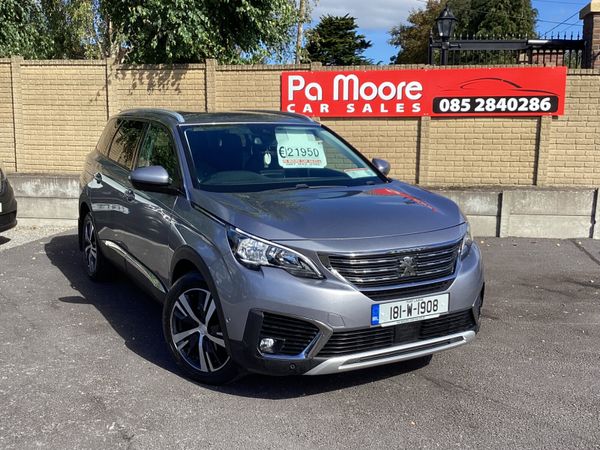 Peugeot 5008 MPV, Diesel, 2018, Grey