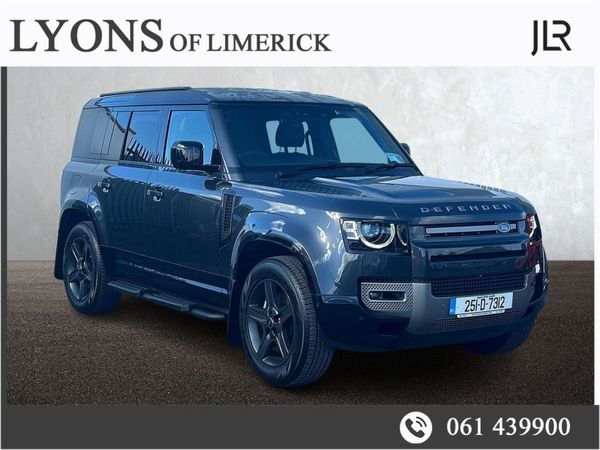 Land Rover Defender SUV, Petrol Plug-in Hybrid, 2025, Grey