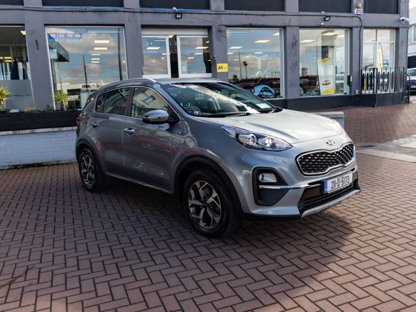 Kia Sportage SUV, Diesel Hybrid, 2021, Grey