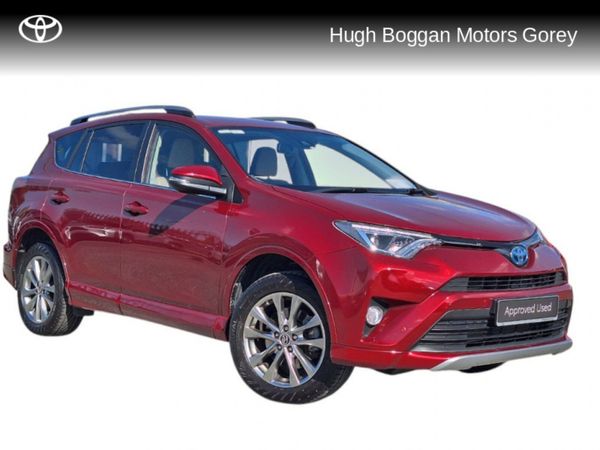 Toyota RAV4 SUV, Petrol Hybrid, 2018, Red
