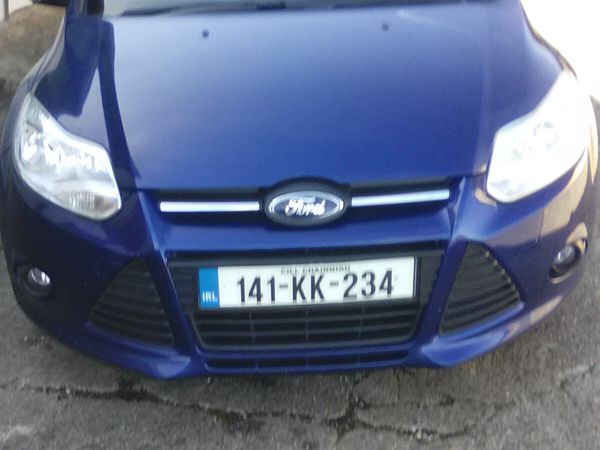 Ford Focus Hatchback, Diesel, 2014, Blue