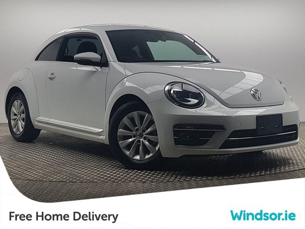 Volkswagen Beetle Hatchback, Petrol, 2017, White