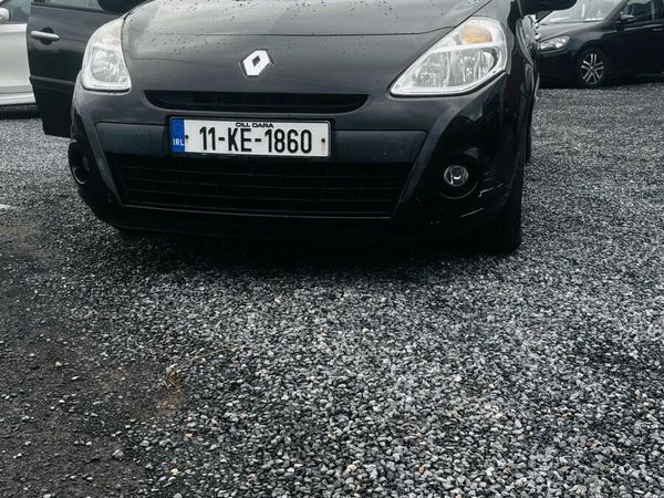 Renault Clio Hatchback, Ethanol Petrol, 2011, Black