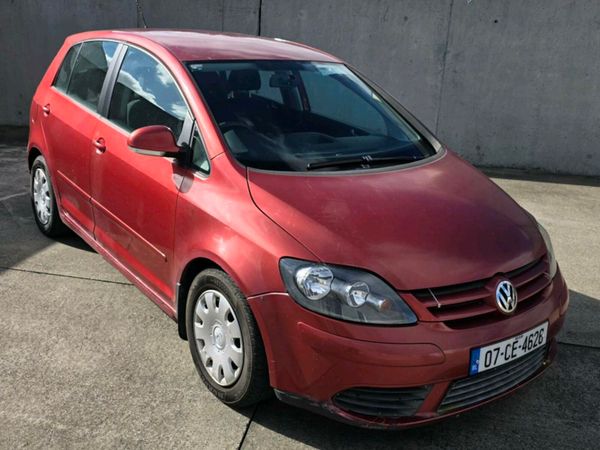 Volkswagen Golf Plus Hatchback, Diesel, 2007, Red