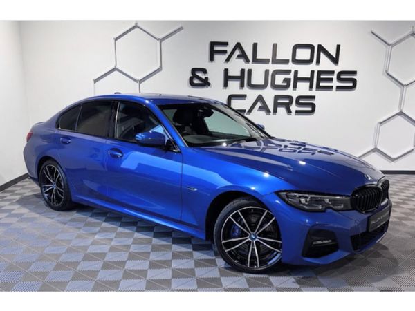 BMW 3-Series Saloon, Petrol Hybrid, 2022, Blue