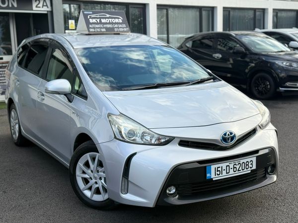 Toyota Prius MPV, Petrol Hybrid, 2015, Silver