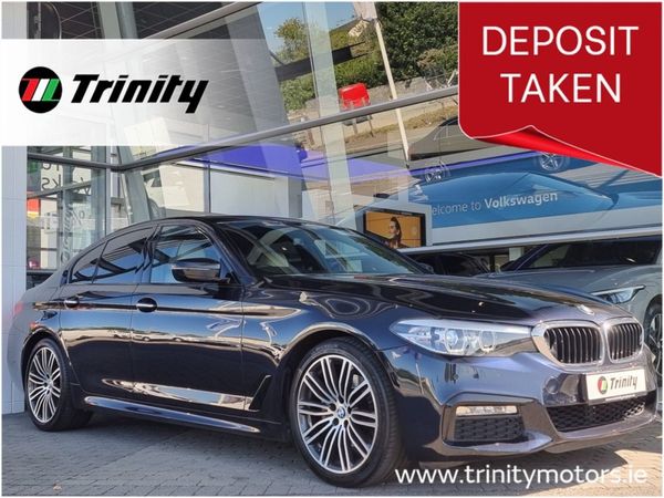 BMW 5-Series Saloon, Diesel, 2018, Black