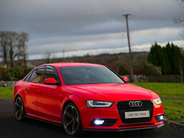 Audi A4 Saloon, Diesel, 2013, Red
