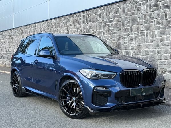 BMW X5 SUV, Petrol Plug-in Hybrid, 2021, Blue