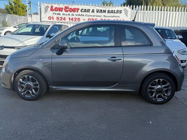 Fiat 500 Hatchback, Petrol, 2014, Grey