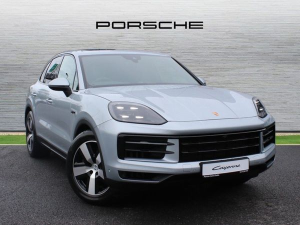 Porsche Cayenne SUV, Petrol Hybrid, 2025, Silver