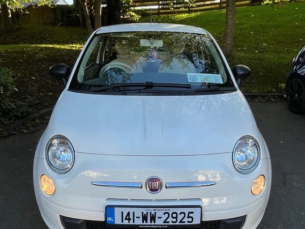 Fiat 500 Hatchback, Petrol, 2014, White