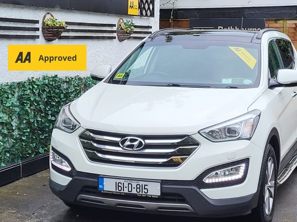 Hyundai Santa Fe SUV, Diesel, 2016, White