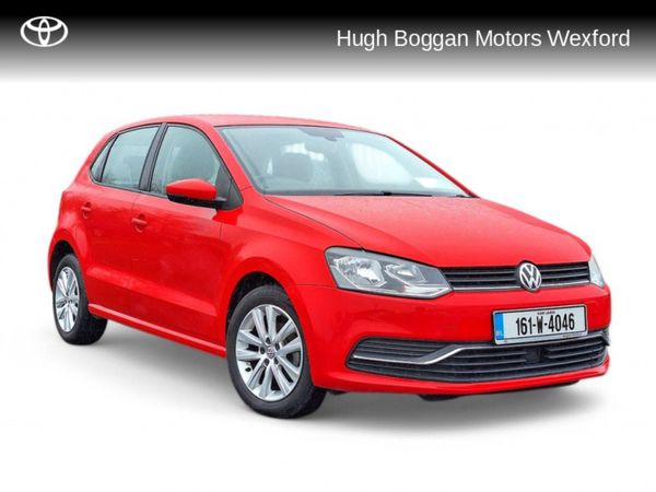 Volkswagen Polo Hatchback, Petrol, 2016, Red