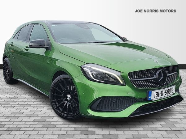 Mercedes-Benz A-Class Hatchback, Diesel, 2018, Green