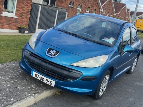 Peugeot 207 Hatchback, Petrol, 2007, Blue