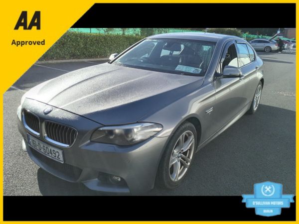 BMW 5-Series Saloon, Diesel, 2016, Grey