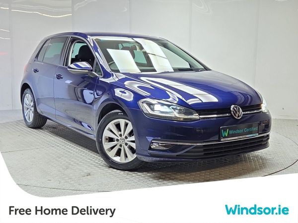 Volkswagen Golf Hatchback, Petrol, 2018, Blue