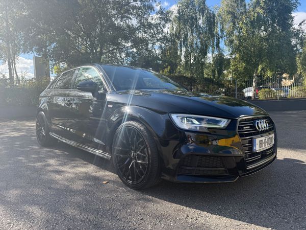 Audi A3 Hatchback, Petrol, 2018, Black